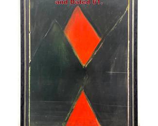 Lot 1438 Lloyd Raymond Bill Ney. signed and Dated 61. 