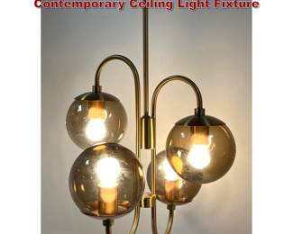 Lot 1286 West Elm Chandelier, Contemporary Ceiling Light Fixture