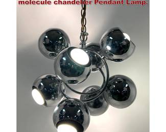 Lot 1285 Vintage Robert Sonneman molecule chandelier Pendant Lamp. 