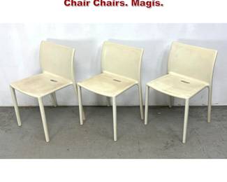Lot 1424 Set 3 Jasper Morrison Italian Air Chair Chairs. Magis. 