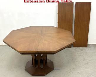 Lot 1351 Harvey Probber Style Octagonal Extension Dining Table