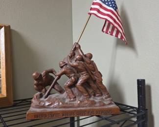 Patriotic raiding of flag - WWII