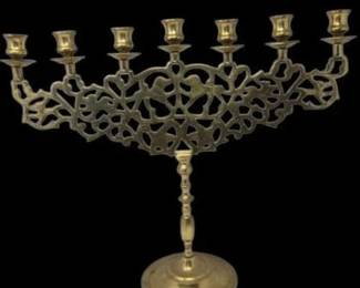 Brass Menorah