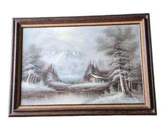 Harris Winter Painting
