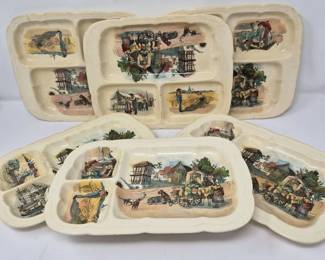 Divided Ceramic Plates