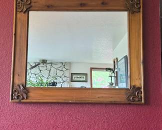 Decorative Wood Mirror