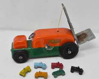 Wind Up Truck & Mini Racecars