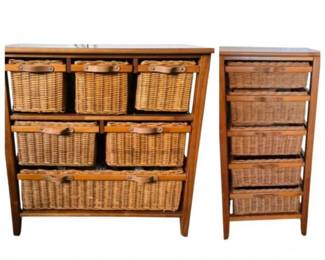Wicker Drawers