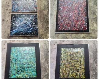 Splatter Impressionist Art