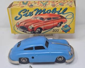 Six Mobil Wind Up Car