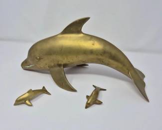 Brass Dolphin