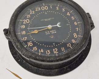 WWll Era Ship Clock