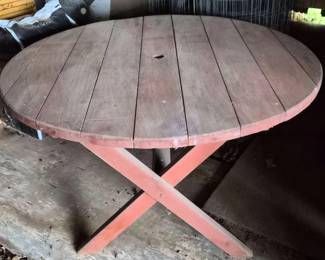 Redwood Picnic Table