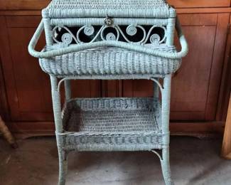 Wicker Sewing Basket
