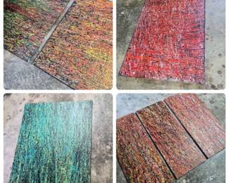 Splatter Impressionist Art