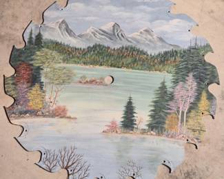 Saw art by Jill