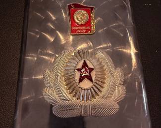Vintage 1970's Soviet Lenin USSR Army Flask