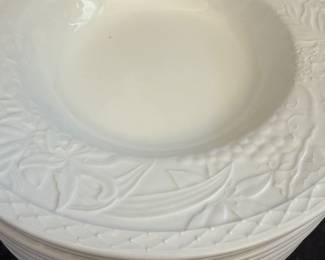Set of Ten Franciscan Country Fayre Rimmed Soup Bowls
