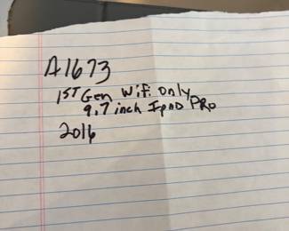 1st Gen Wifi ONly 9.7 inch Ipad Pro 2016
