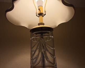 Gorgeous Water Ford, crystal lamp