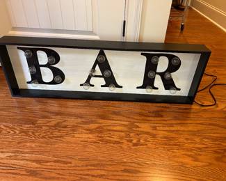 BAR Sign