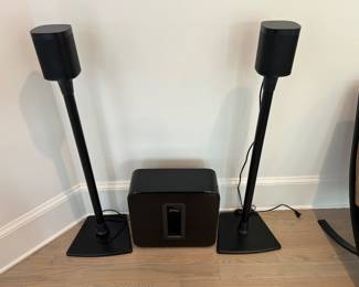 Sonos Sub and 2 Speaker System