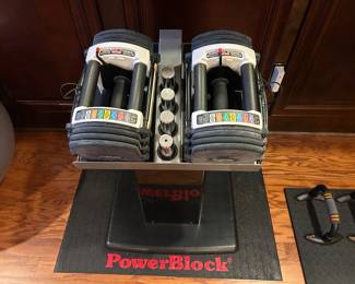 PowerBlock - Adjustable Dumbbell Set