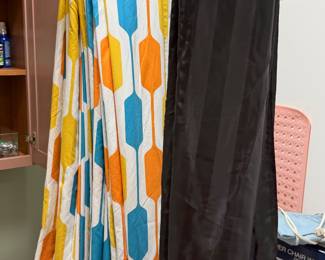 Fun shower curtains