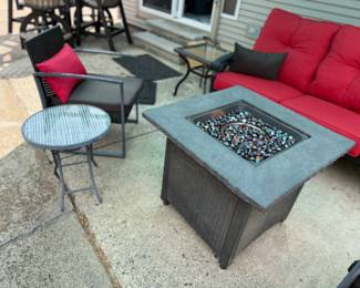 Propane fire pit