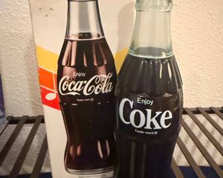 Coke bottle battery operated radio