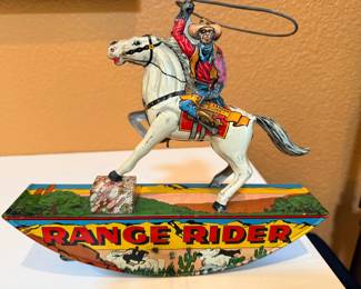 The Lone Ranger tin toy