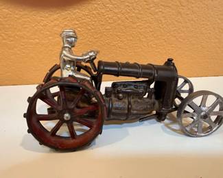 Cast iron tractor