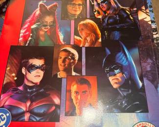 Paper dolls, action heroes