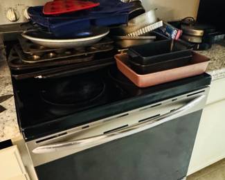 Flat top full stove