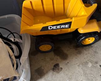 Toys in garage