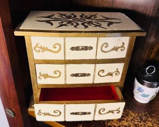 Jewelry boxes, costume, jewelry, and more