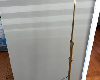 Brass reading lamp