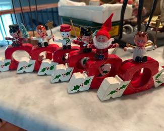 Christmas German napkin rings