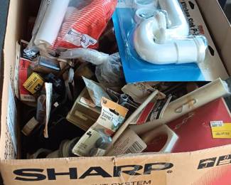 Another photo of some of the plumbing supplies