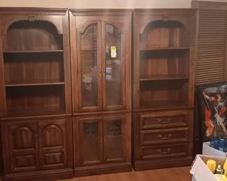 3 Piece Wall Cabinet / Shelfs