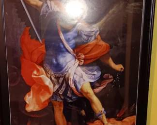 Saint Michael framed poster - Large