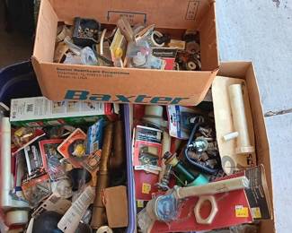 Lots of Vintage (lots new) Plumbing Supplies 