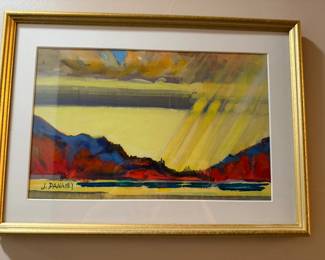 Original art work by J Dana Hey and signed by the artist