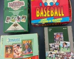 Several boxes of unopened packs