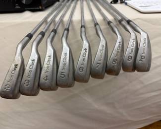 Here is a vintage set of Taylor Made "Iron Cleek" irons (2-P)