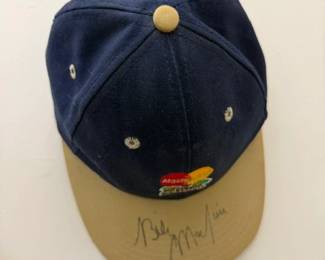 2000 Mastercard Colonial Pro Am cap signed by Billy Mayfair.