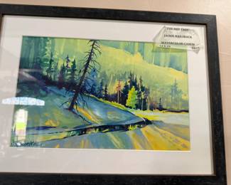Original art by Jackie Railsback and signed by the artist