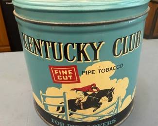 Kentucky Club Tobacco tin