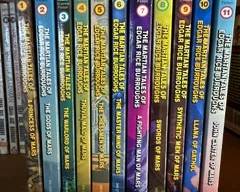 Complete set (1-11) of Mars or also known as the Barsoom set
