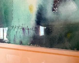 Artist signature B.J. McFarland
